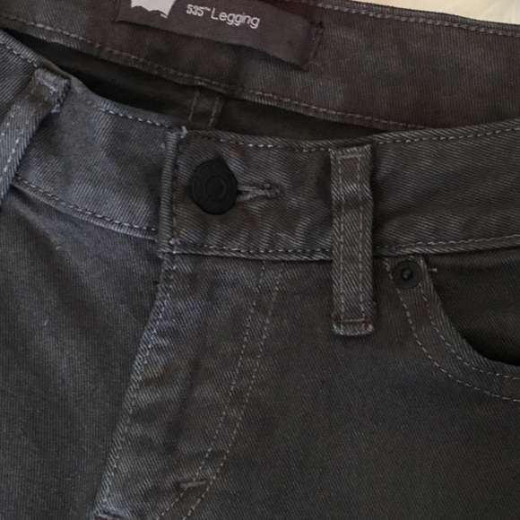 Levi’s 535 Soft Black Skinny Jeans - Picture 6 of 7